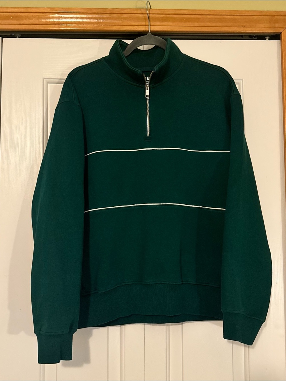 Abercrombie & Fitch Women’s YPB neoKNIT Emerald Half-Zip